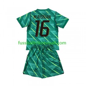 Fußballtrikots Frankreich Mike Maignan 16 World Cup Torwart Kinder 2026 Kurzarm 3rd trikot kaufen